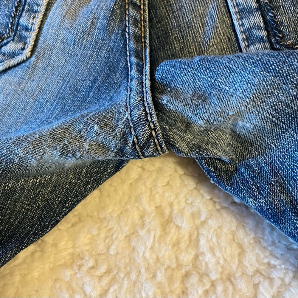 Miss Me low rise skinny embroidered flap pocket jeans size 30 - Picture 10 of 10